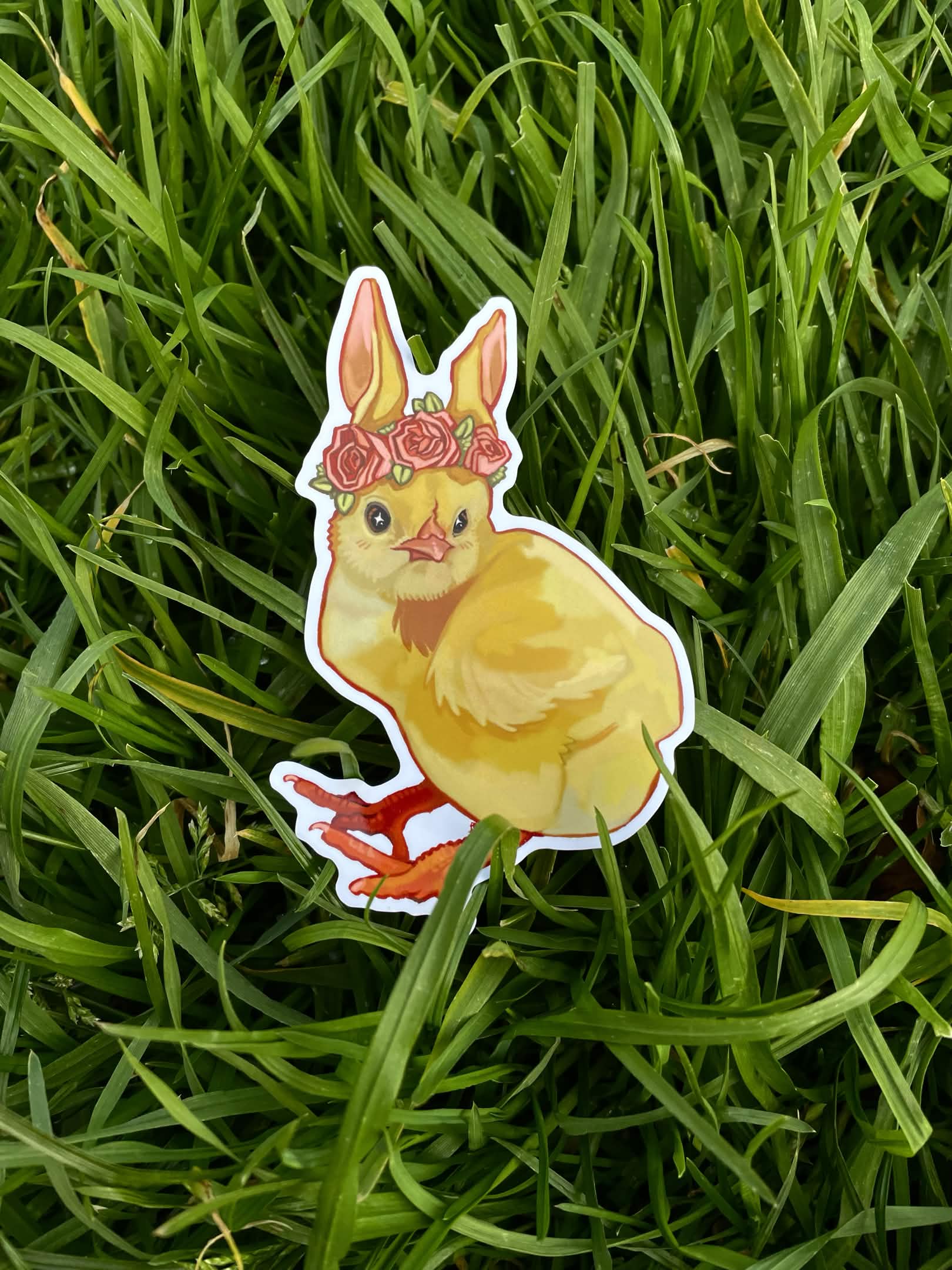 Cute Chick Sticker