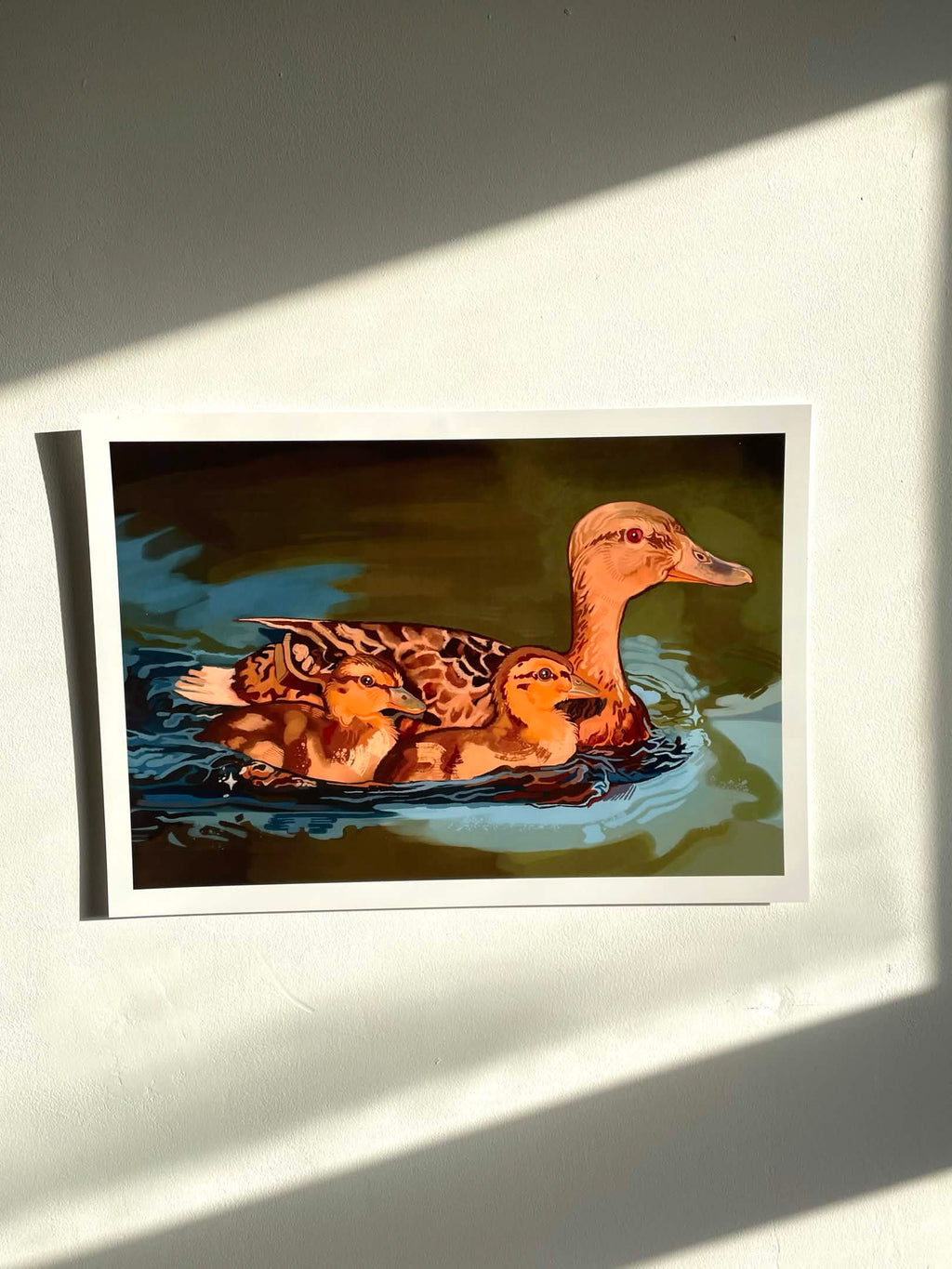 Mother Duck Print