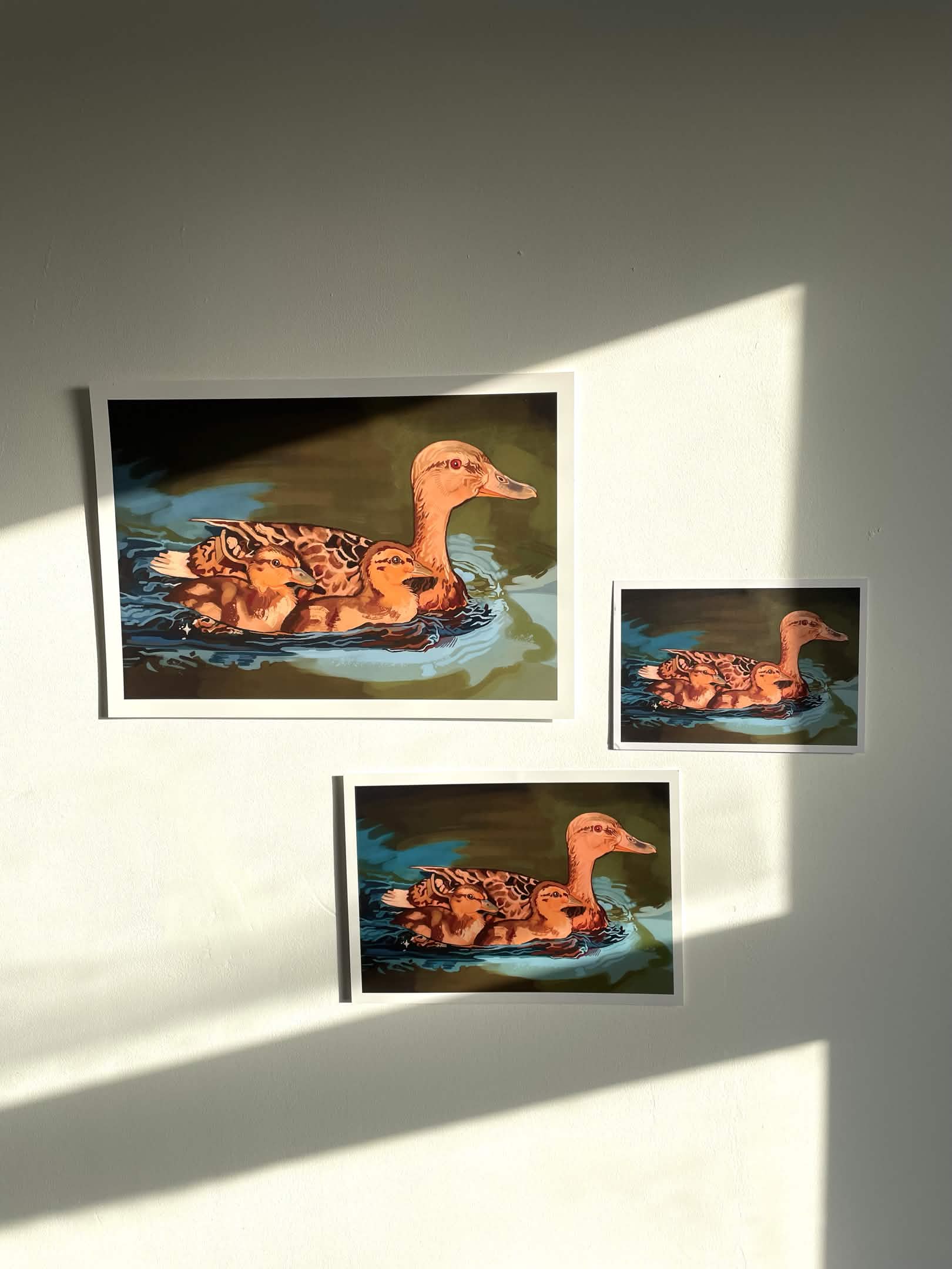 Mother Duck Print