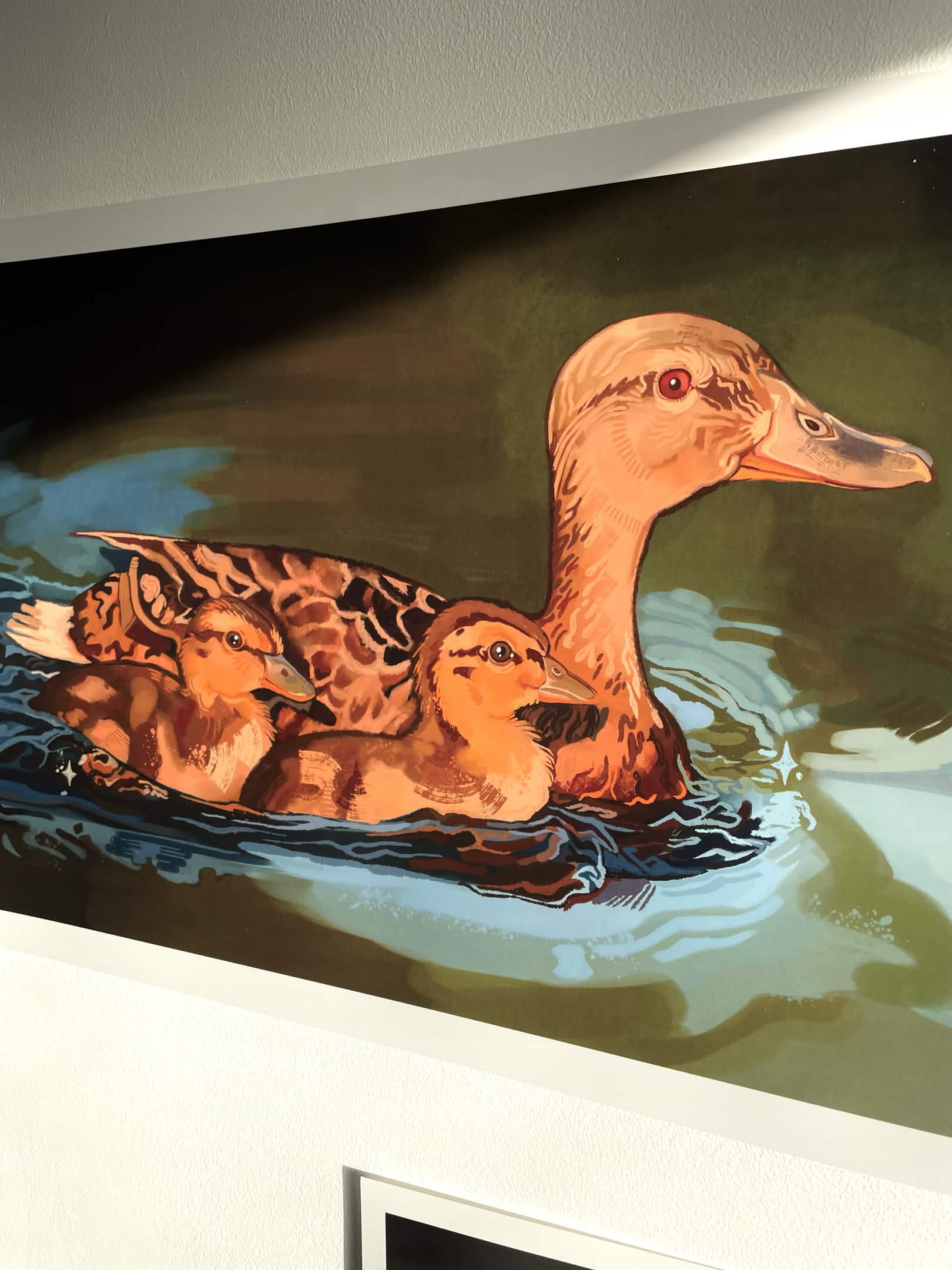 Mother Duck Print