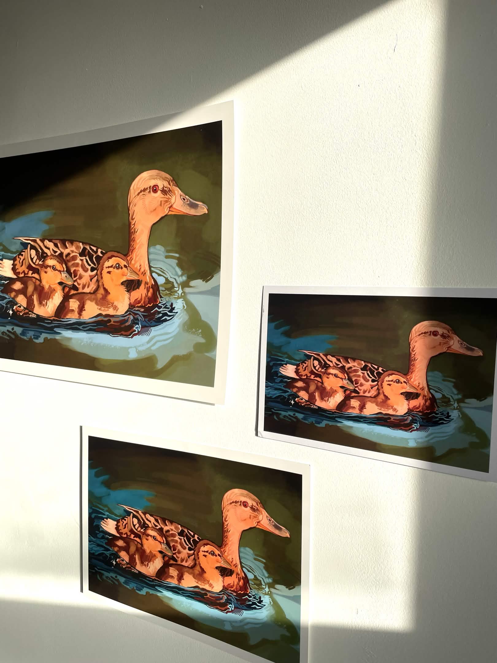 Mother Duck Print