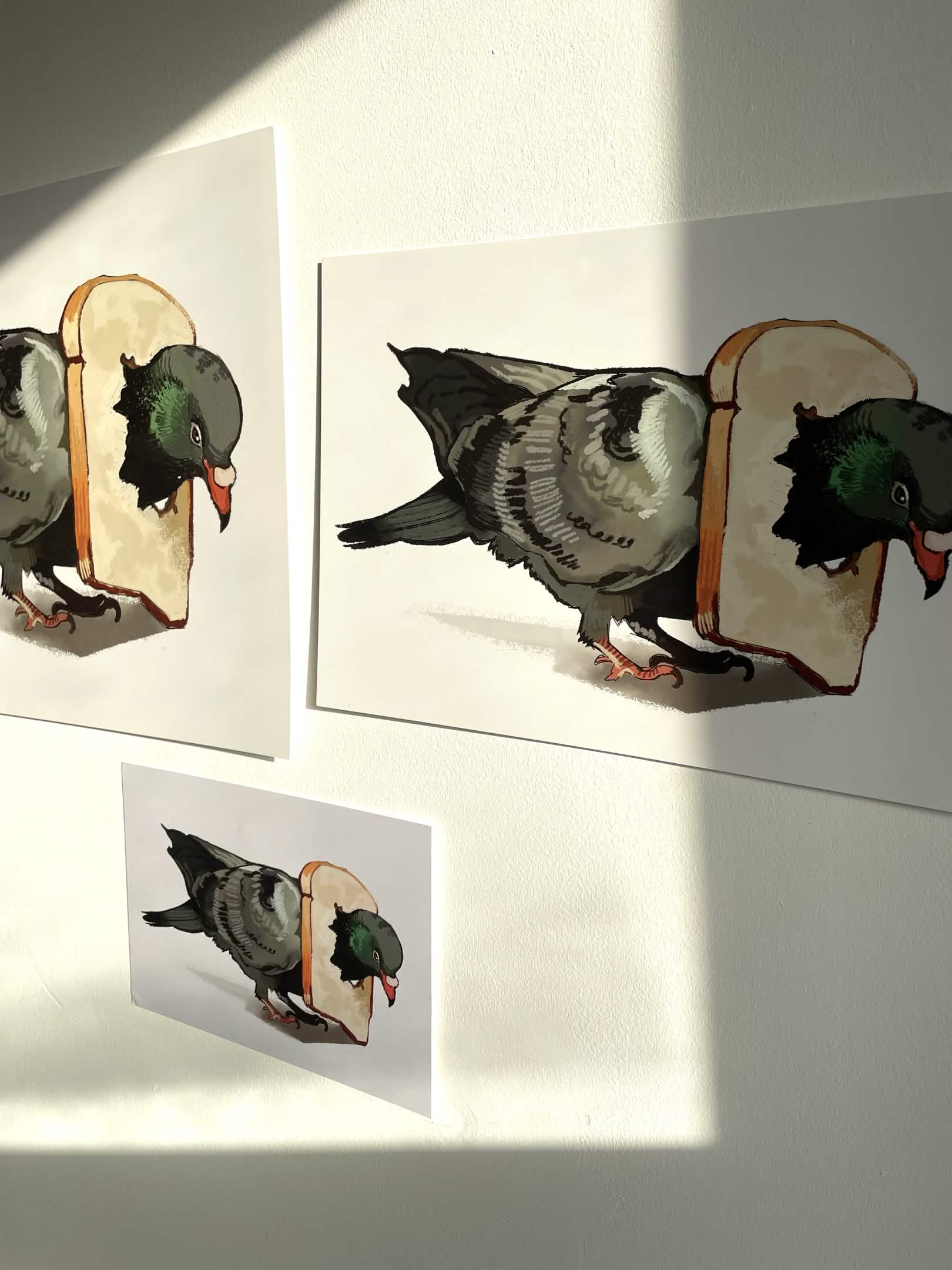 Pigeon Print