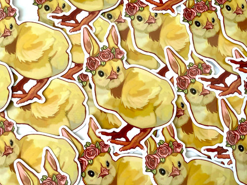 Cute Chick Sticker